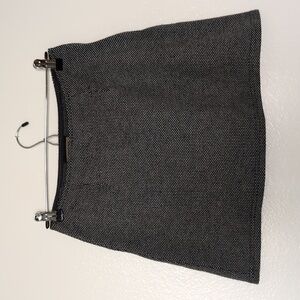 Vintage Blue Label - Black & Cream Mini Skirt